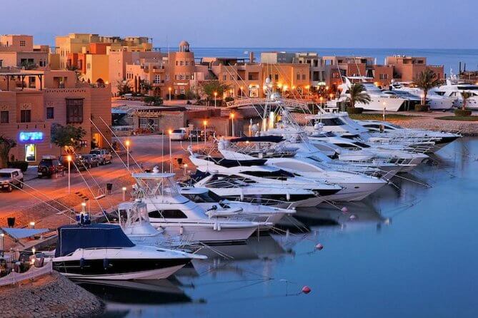 Private El Gouna City Tour with Marina Visit, Lagoons and Red Sea Views